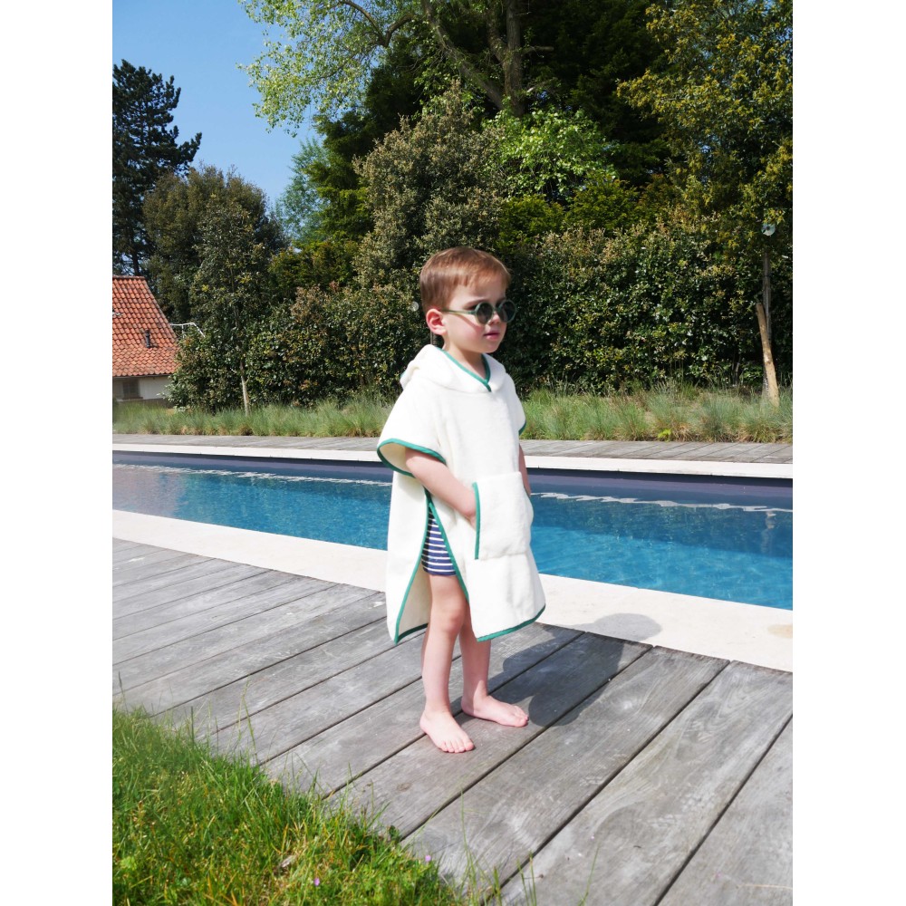 Poncho De Bain Enfant 10 Ans JORAKI Serviette De Bain Enfant, Serviette De Plage Enfant Poncho De Petit Beguin