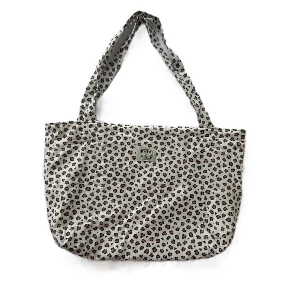 sac cabas réversible léopard