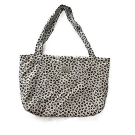 sac cabas réversible léopard