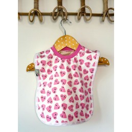 bavoir à enfiler cœurs "Girls PWR" bavoir à enfiler cœurs "Girls PWR"