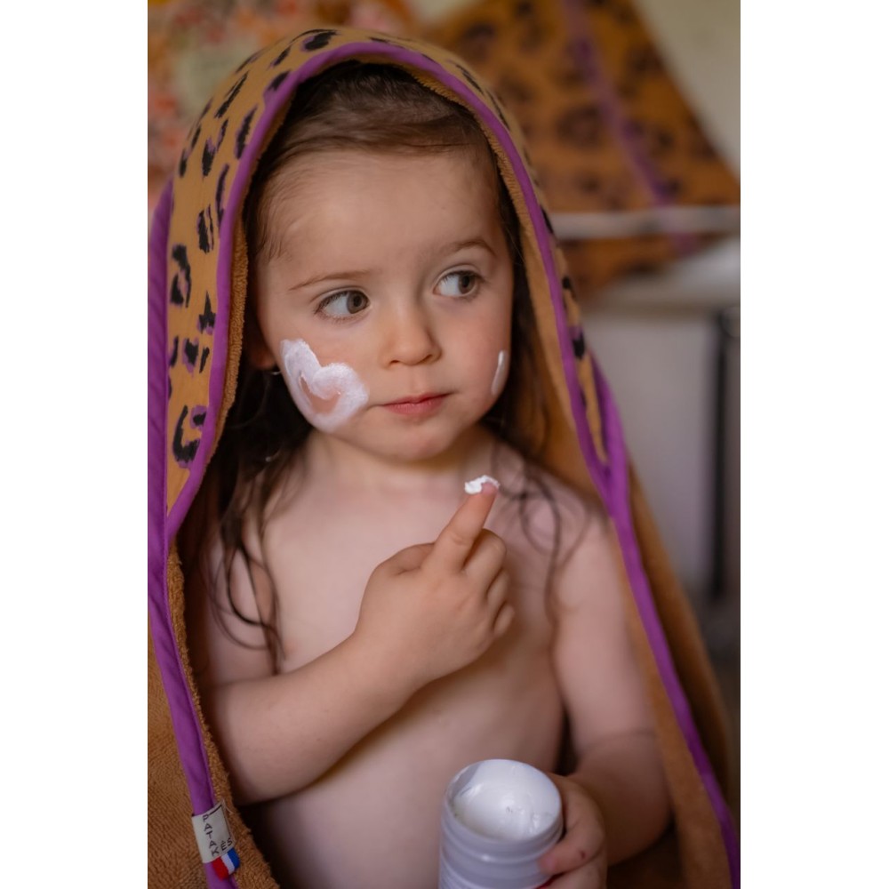 cape de bain léopard