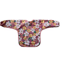 Bavoir tablier Flower Power